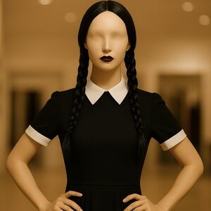 Size XS - Extra Small- Leg Avenue Wednesday Addams  | Halloween Costume Dress